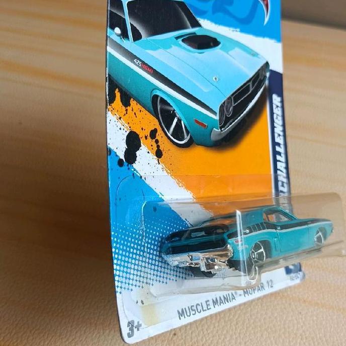 hot wheels 71 Dodge Challenger tosca mainan mobilan koleksi keren langka