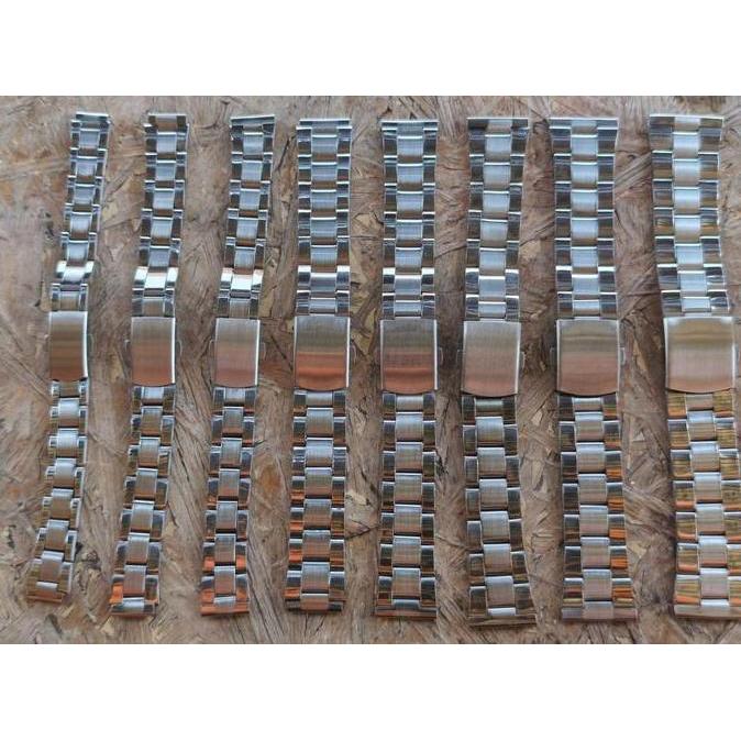 STRAP TALI JAM TANGAN RANTAI SILVER UNIVERSAL MURAH