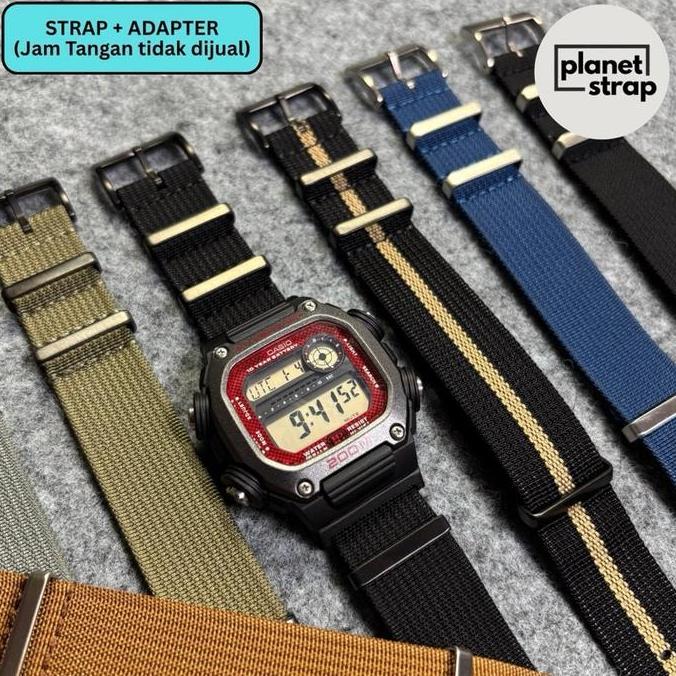 Tali Jam Tangan Nylon Nato Strap DW291 with Adapter Strap