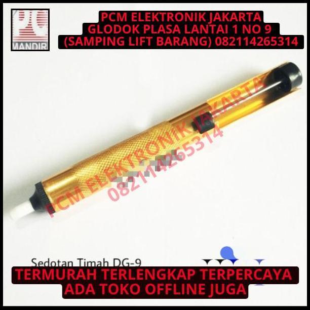 GRATIS ONGKIR SEDOTAN TIMAH SEDOT PENYEDOT SOLDER ALMUNIUM GOLD DG-9 DG9 BAGUS TW 