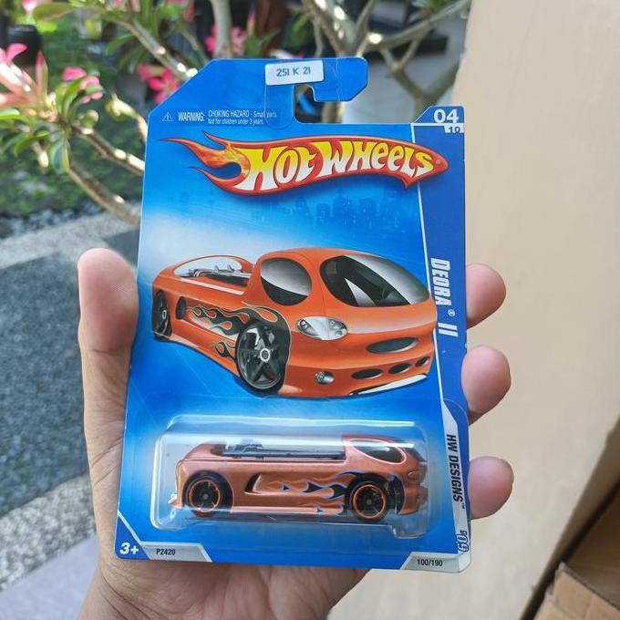 hotwheels deora ii orange