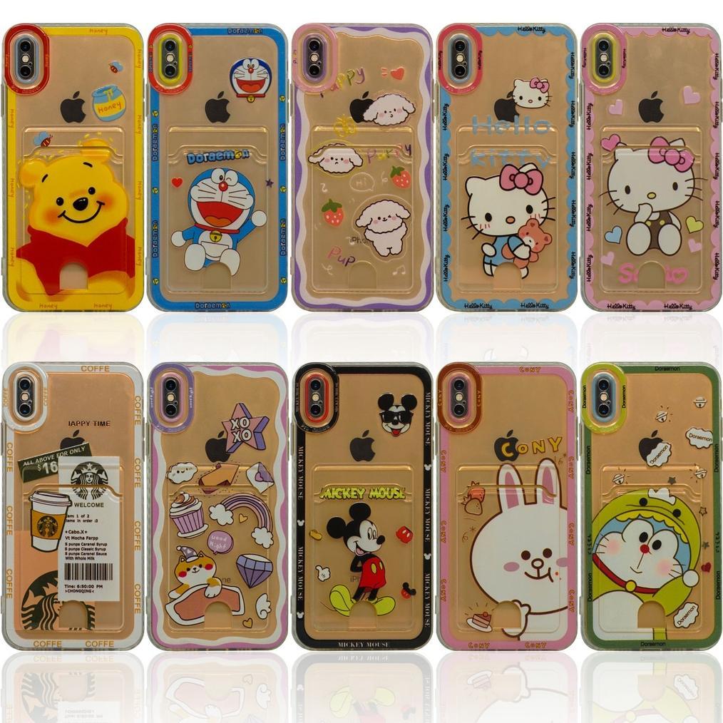 Case Samsung A23 A24 A31 A32 M32 Wallet Slot Card Holder