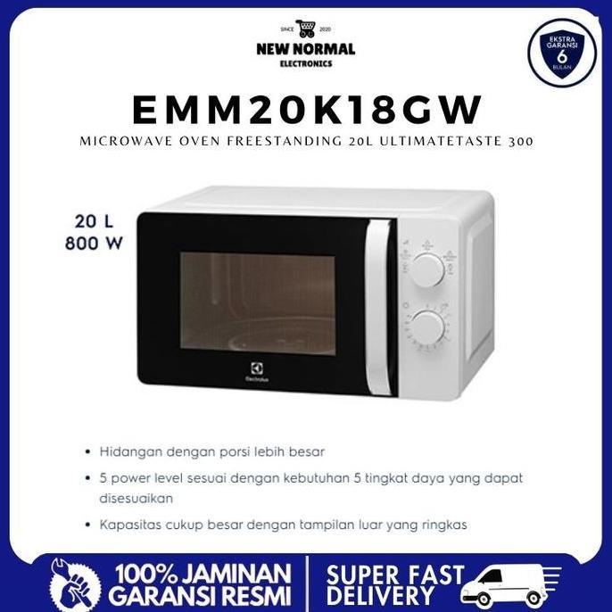 Grosir Electrolux Emm20K18Gw Microwave Oven 20 Liter