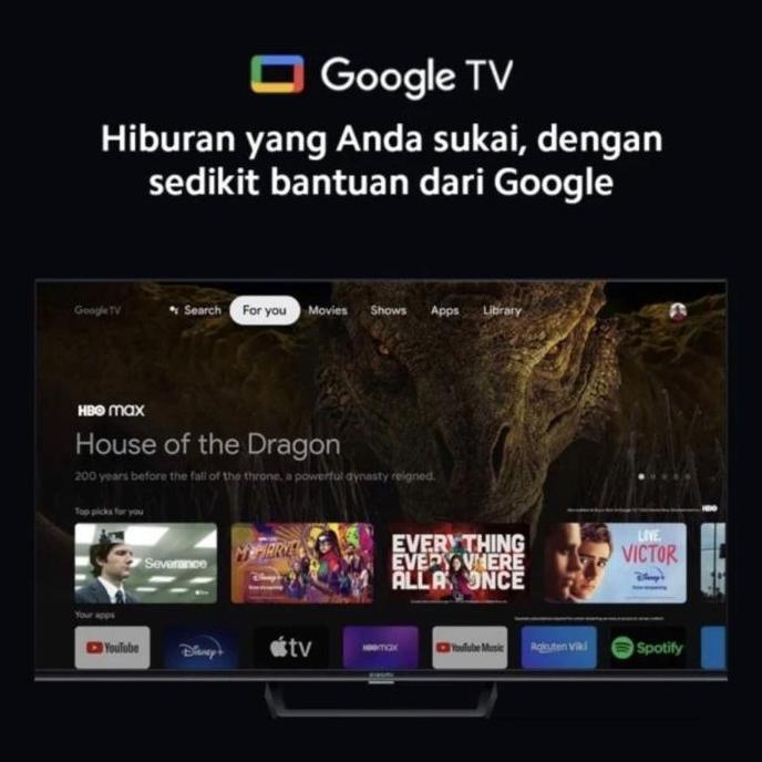 Promo Tv Xiaomi 43 Inch 4K Uhd Digital Tv Xiaomi Tv A Pro 43 Google Tv
