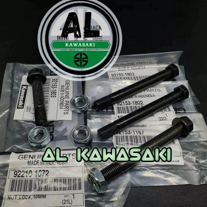 Sale Baut Baud Unitrak Unitrack Unitrek Set Komplit Ninja R Ss Original