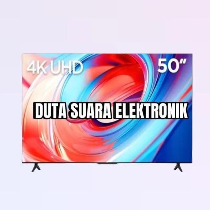 Grosir Led Tv 50 Google Tv Tcl 50A28 4K Uhd Hdr10 Dolby Atmos Android Smart