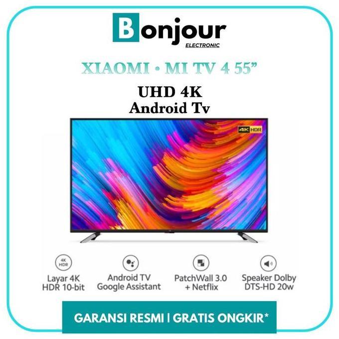 Grosir Tv Android Xiomi 55 Inch Promo Murah Xiomi Android 55 Mi Tv 4 55 Uhd