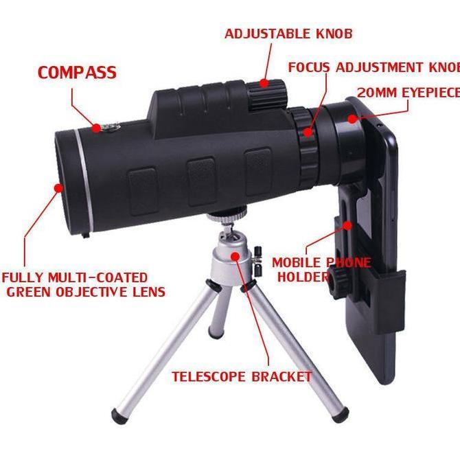 Teleskop Handphone Monocular 50x60 SP / Teropong Zoom Jarak