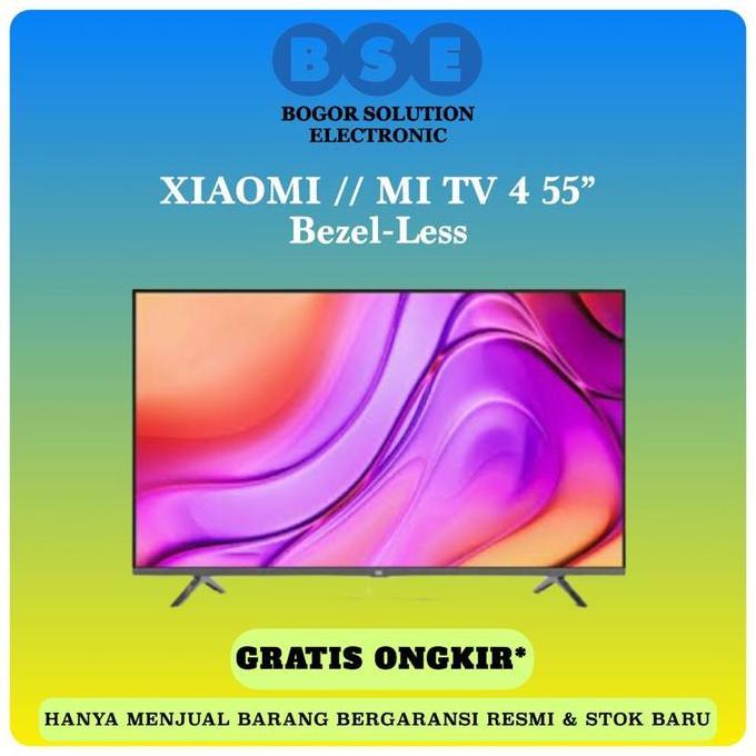 Promo Android Tv Xiomi 55 Inch Mi Tv 4 55 Xiomi // Led Tv Xiomi 55'' Mi Tv 4