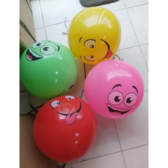 Bola Tiup Jumbo Bola Emoji Bola Smile