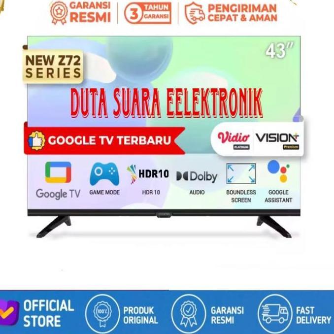 Grosir Coocaa Tv 43 Inch - Android 11 - Digital Tv - 5G Wifi (Coocaa 43S7G)