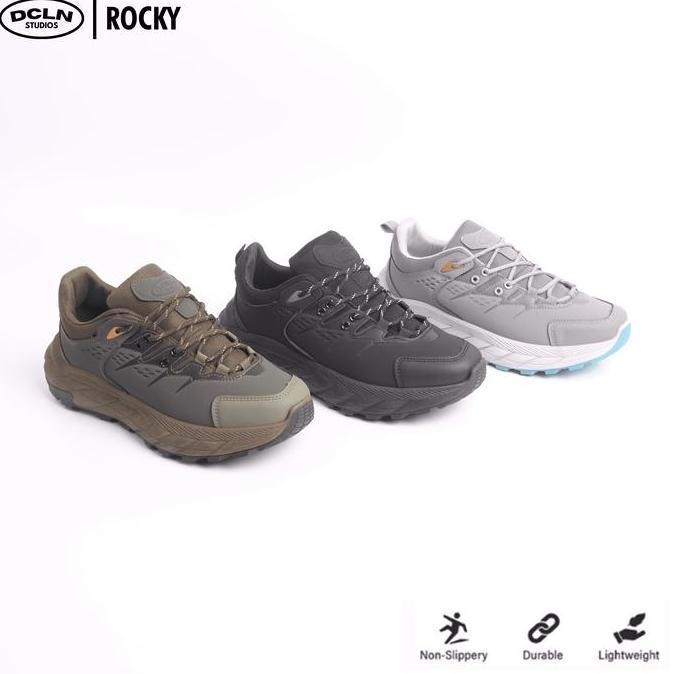 Declan outdoor Sneakers Casual  Shoes Pria Rocky  01-098 Karet  Kasual