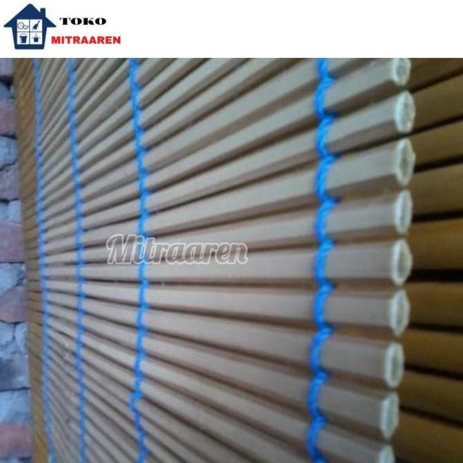 Kerai Bambu Wide Tirai Bambu 2x2 Meter