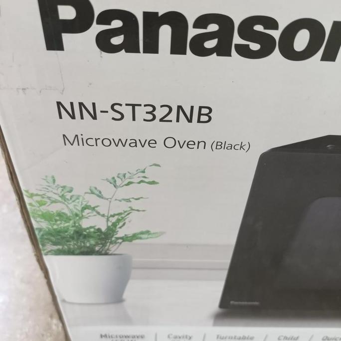 Murah Panasonic Nn St32Nb - Microwave Oven Digital 25 L - Nn St32 Black