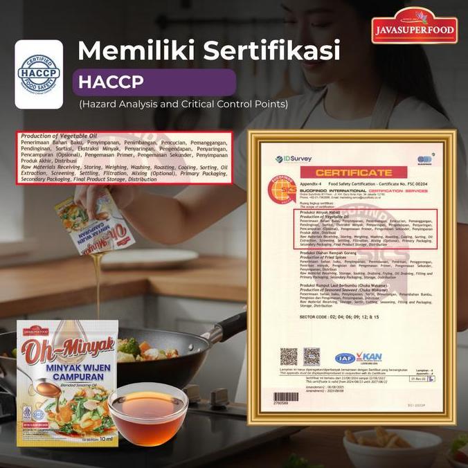 (HALAL) Oh Minyak Wijen Campuran Sachet Kemasan Praktis 10ML / Sesame Oil Sachet / MInyak Wijen Sach