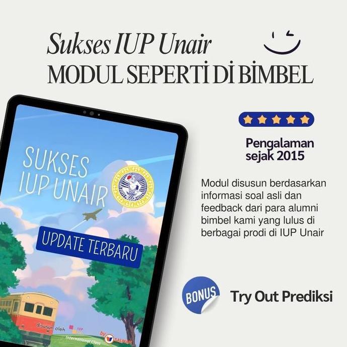 kliolangpara - paket latihan soal academic potential test dan panduan interview iup unair lengkap pe