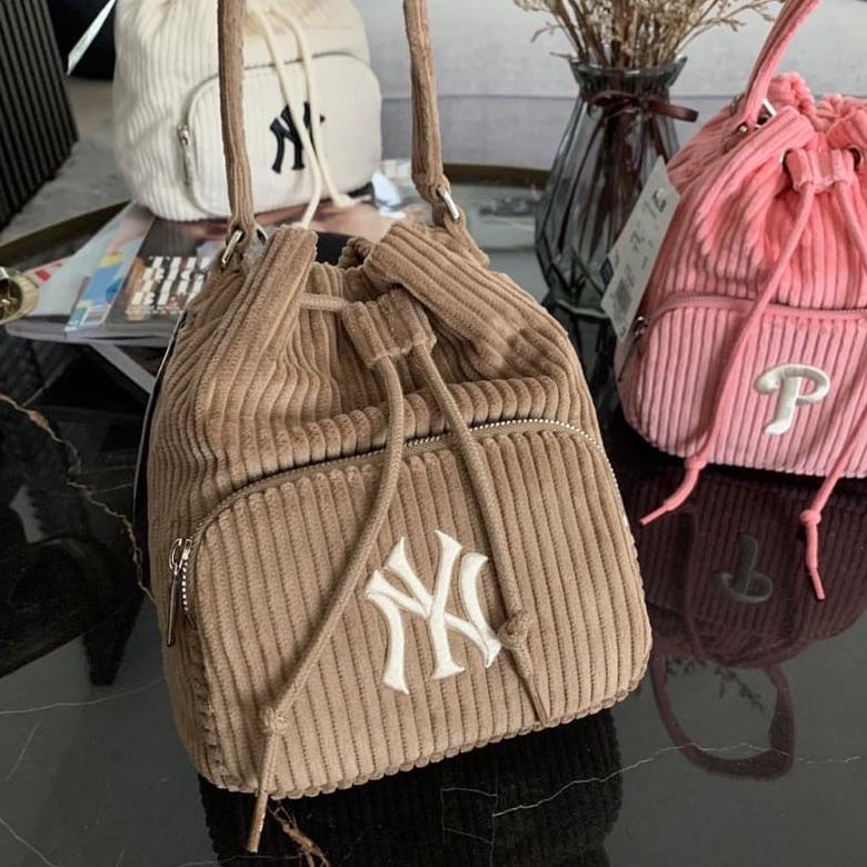 BIG SALE [WBAG_IMPORT] NEW TAS WANITA MLB BUCKET TAS SELEMPANG SLING BAG HAND BAG SERUT/TAS WANITA B