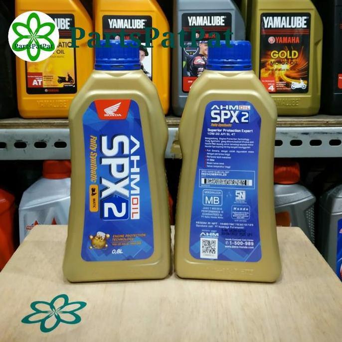 Keizai- Oli Mesin Ahm Oil Oli Spx2 Spx 2 Spx-2 08Lt 800Ml 10W30 10W-30 Asli