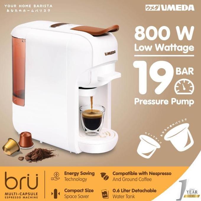 UMEDA Coffee Maker Capsule - BRU
