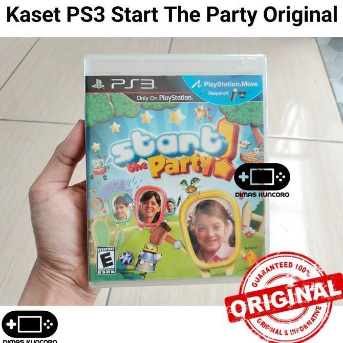 TERBARU|TERMURAH|BARU|PREMIUM|ORIGINAL|GARANSI|DISKON|PROMO KASET PS3 START THE PARTY ORINAL SEALED 