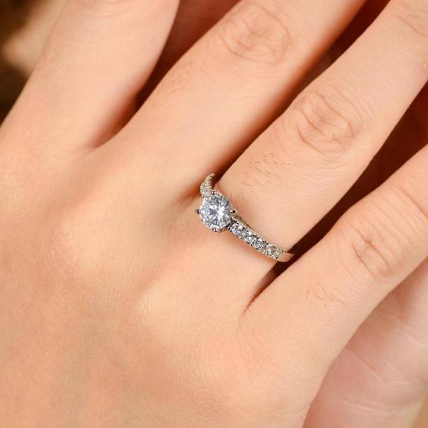 Kyuu- Panlandwoo - Cincin Wanita Darling - Cincin Simple Mewah Aesthetic Rings
