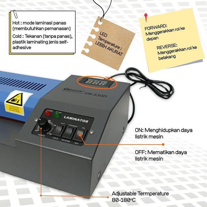 Mesin Laminating Origin OR-330