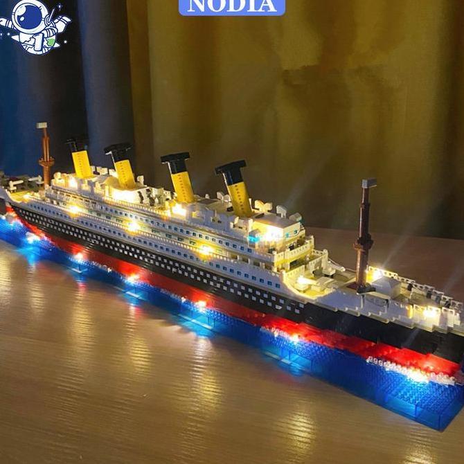 Yuniviana_ - Nodia Toys 1878Pcs Kapal Pesiar Block Toy / Mainan anak laki laki Kapal Pesiar / Mainan