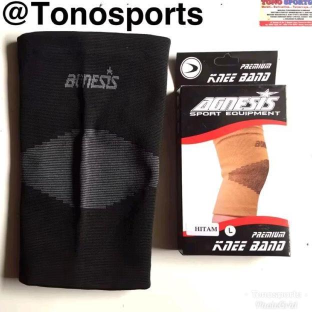 Knee Support Agnesis Original Premium Deker Lutut Agnesis Hitam