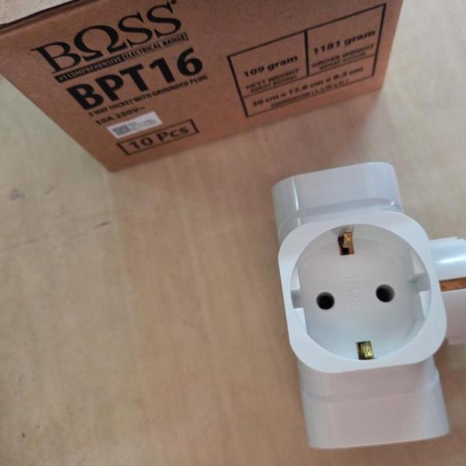 Taiyo- Steker T Arde Cabang 3 Merek Boss Tipe-Bpt16