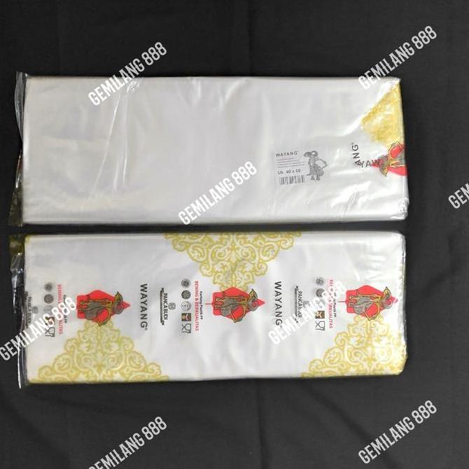 Shift- Plastik Pp Wayang 40X60, Plastik Pp Bening