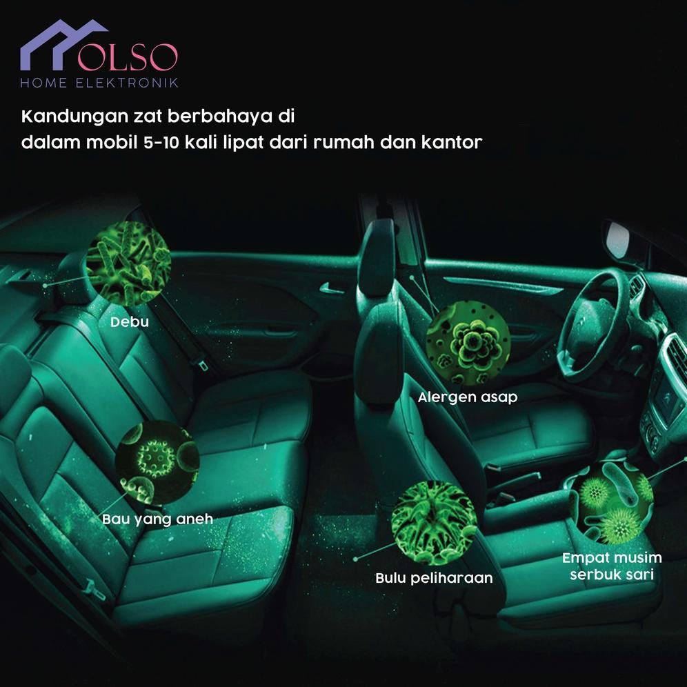 HOT DEALS AIR PURIFIER MINI PENGHILANG ASAP ROKOK PEMBERSIH UDARA MOBIL