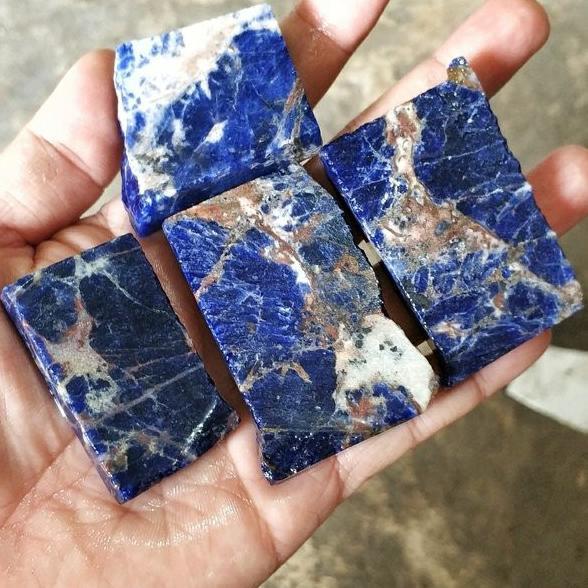 hot sale natural bahan batu akik sodalite pirus pinglon turkey motif