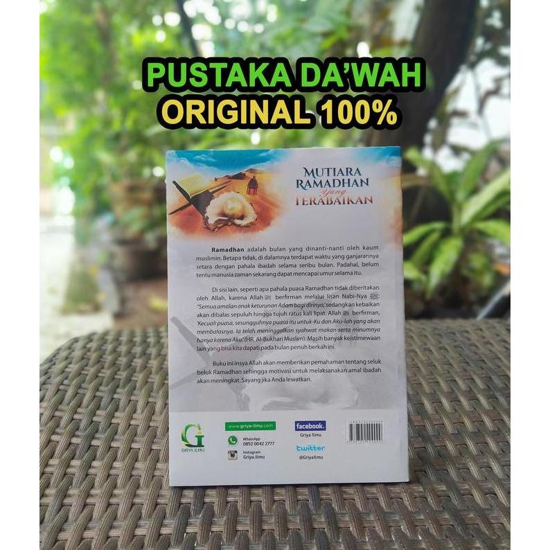 Mutiara Ramadhan Yang Terabaikan ORI ASLI - Griya Ilmu