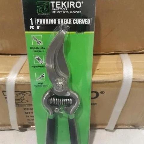 gunting dahan 8" inch bengkok ranting dahan tekiro
