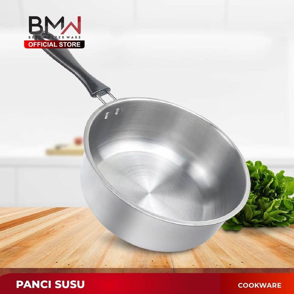 DISKON BMW KITCHEN WARE - PANCI SOP STAINLESS STEEL PANCI MASAK MIE REBUS PANCI SUP PANCI SUSU TEBAL