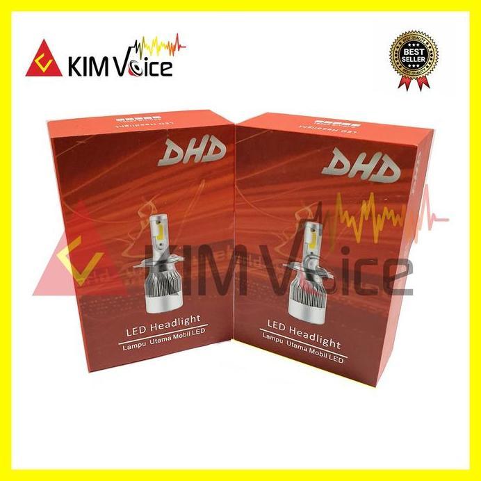 LAMPU LED DHD H4 LAMPU MOBIL ORIGINAL PROMO