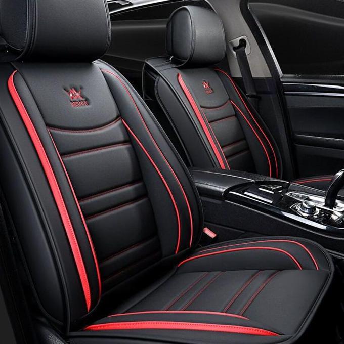 Murah Sarung Jok Mobil Bahan Sporty Deluxe New Pajero Sport 2020 2021 2022 2023 2024 2025 Bonus Bant