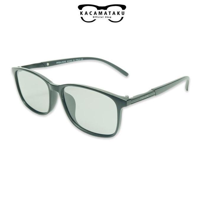 Shiyo- Police Kacamata Photocromic Anti Uv400 Frame Metal & Plastik Lensa Polycarbonate Original Ant