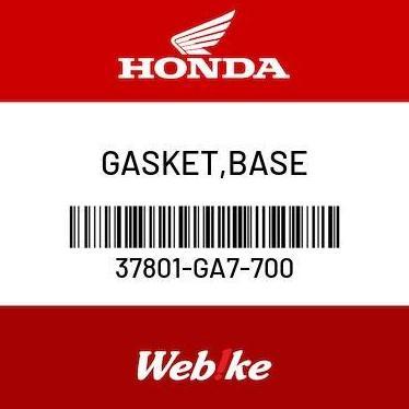 Sedia Gasket, Base 37801-Ga7-700 Goldwing Oem / Suku Cadang Asli Honda | Original 100%