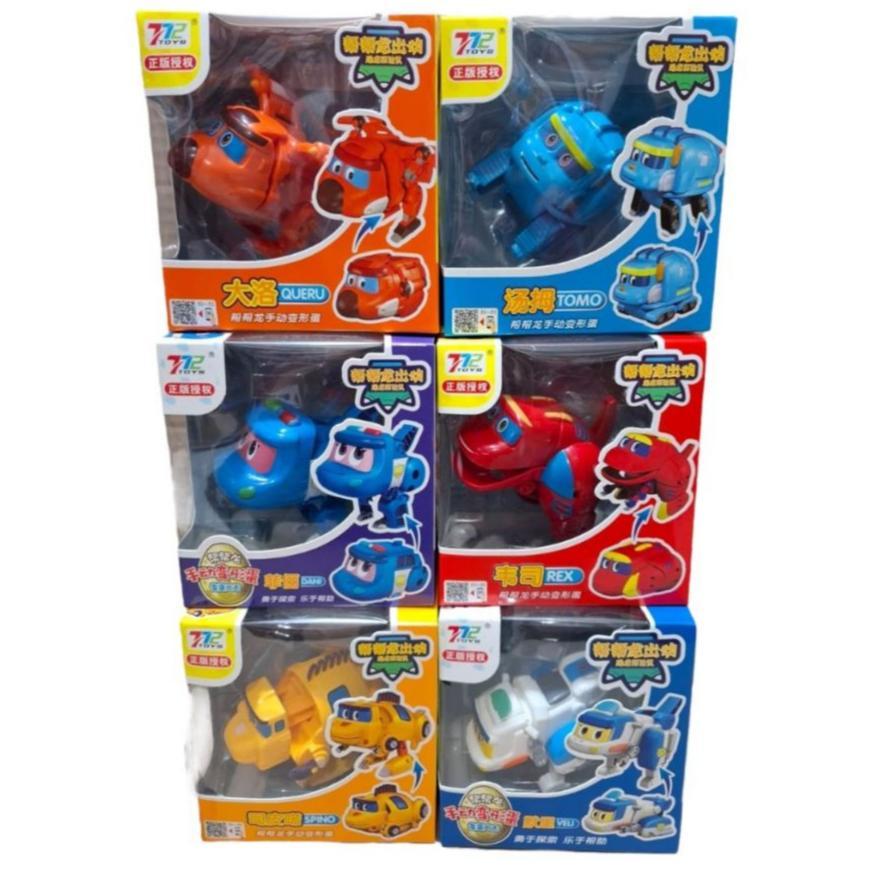 ORIGINAL [ PROMO ] MAINAN ROBOT GOGO DINO MURAH / GOGO DINO ROBOT TRANSFORMER PETUALANGAN DINO