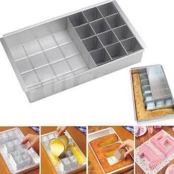 NEW LCP-0001 Loyang huruf letter cake pan adjustable cetakan huruf abjad