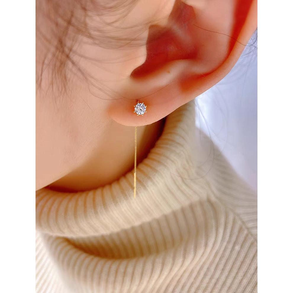 DISKON Anting Berlian Anting Panjang Anting Wanita Anting Anti Karat  Anti Luntur