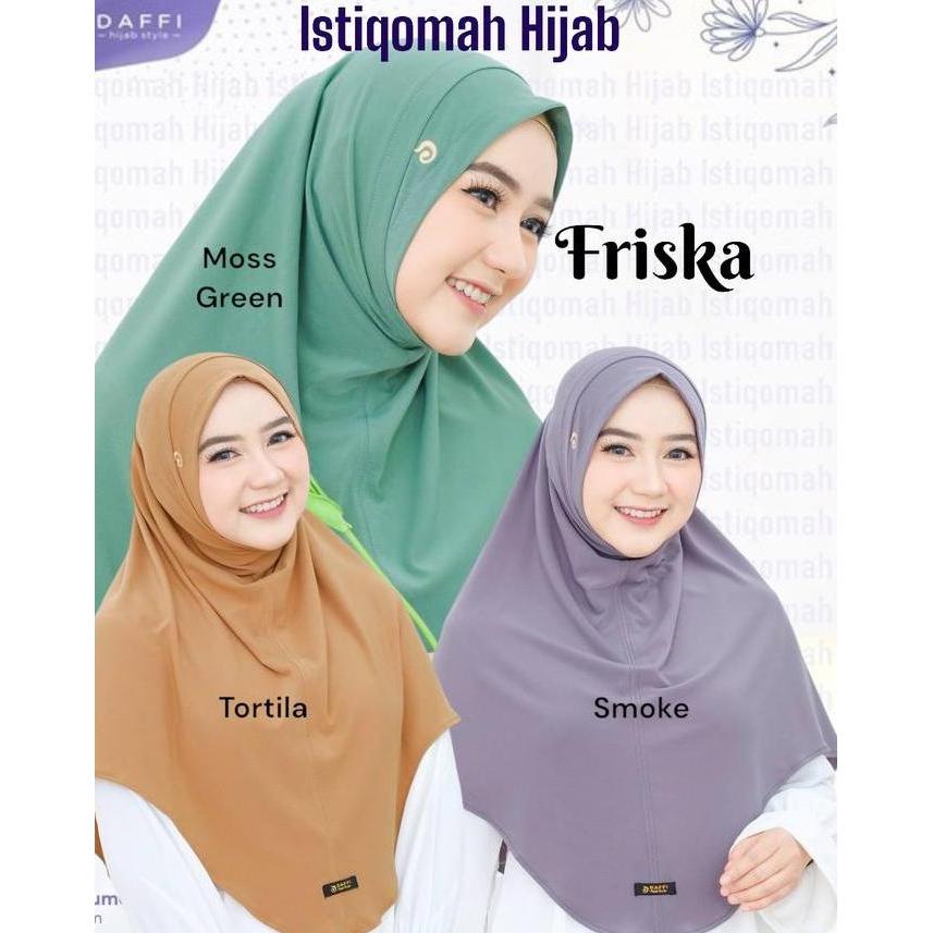 Latet- Daffi Kerudung Daffi Friska Jilbab Masa Kini Model Terbaru Hijab Instan Dengan Aksen Visor St