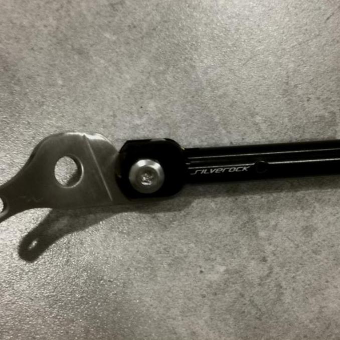 Ready Kickstand standar sepeda SILVEROCK black for Seli Bromp 3sixty