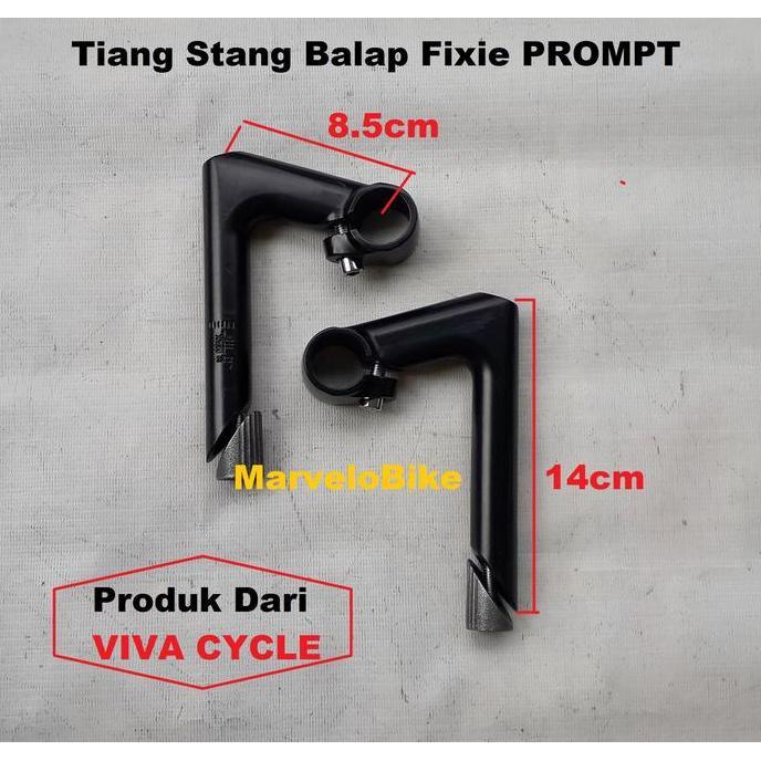 Ready Stem Bango Tiang Stang Sepeda Balap Fixie RoadBike 22.2mm Prompt