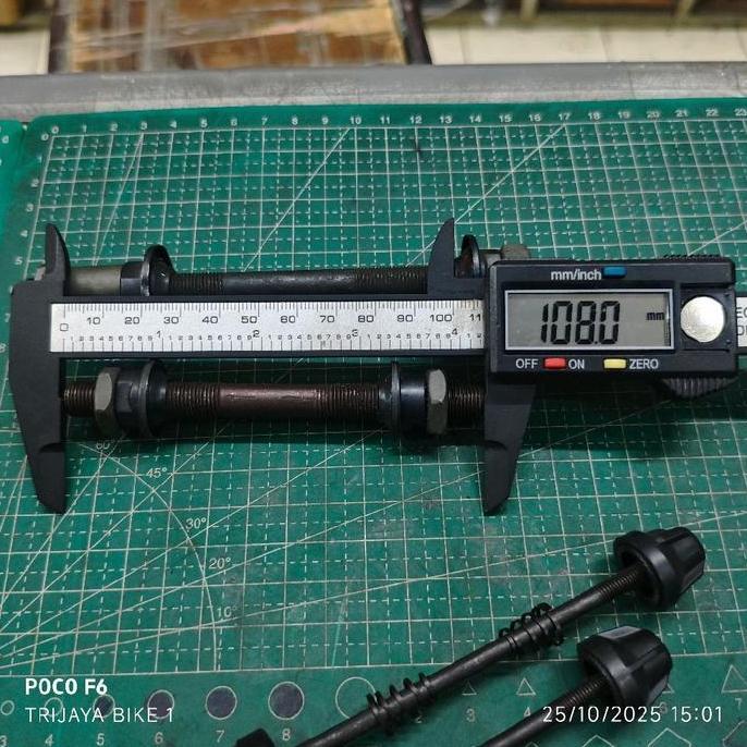As QR Hub Depan Belakang AS Bolong Hub dan QR 108mm dan 145mm Harga Sepasang