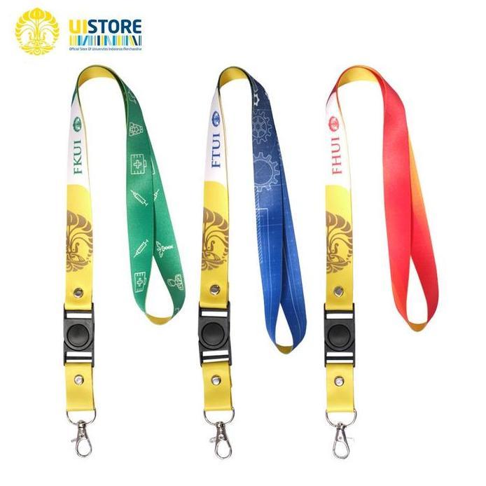 Ready UI STORE | Lanyard All Faculty UI | Official Merchandise of Universitas Indonesia
