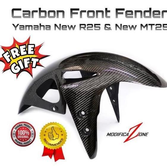Carbonstar : Spakbor Carbon New R25 MT25 - front fender mudguard