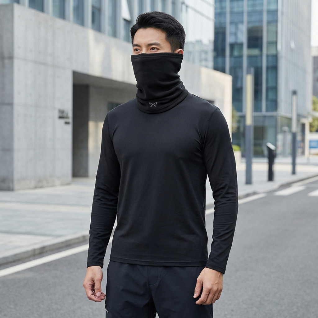 Athleisure Masker Polar Thermal Multifungsi Bandana Beanie Hat untuk Musim Dingin / Winter