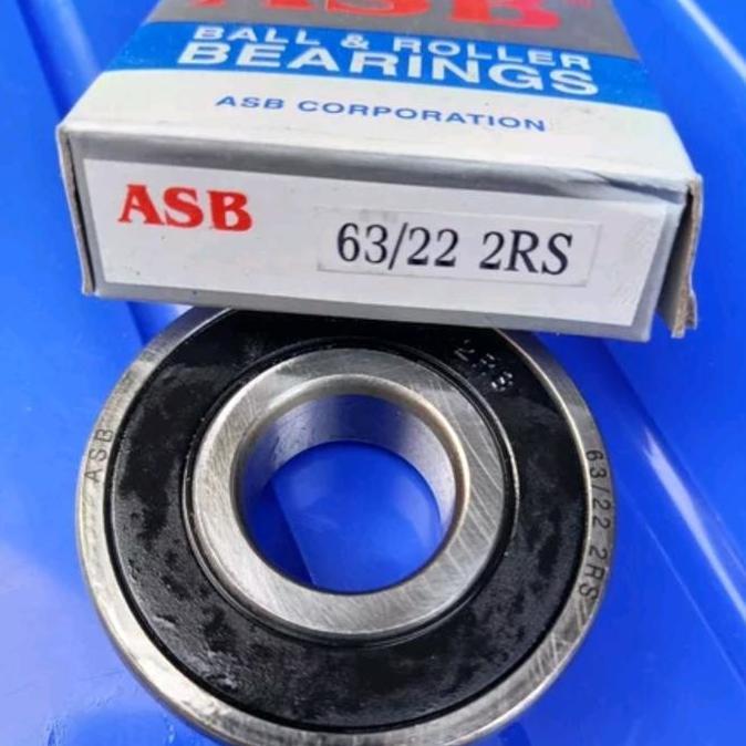 Ball Bearing 63/22 2Rs Asb